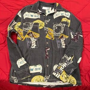 Button down over shirt